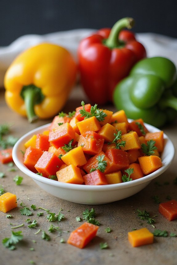 master bell pepper slicing