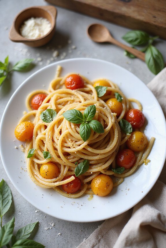 perfectly cooked pasta technique