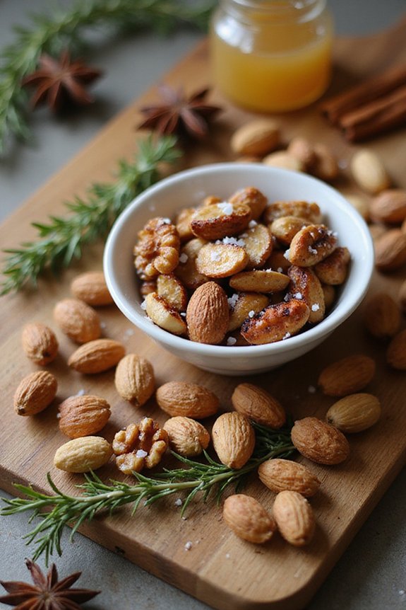 toast nuts for flavor