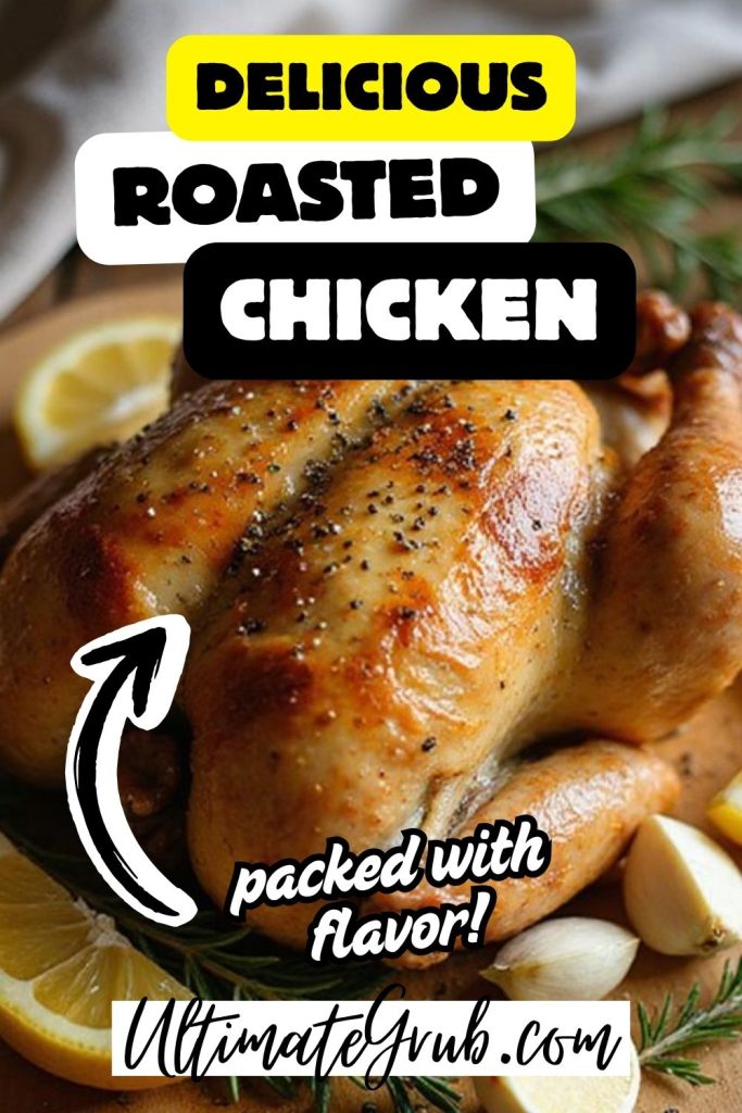 roast chicken, roasted chicken