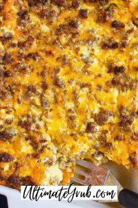saqusage egg breakfast casserole