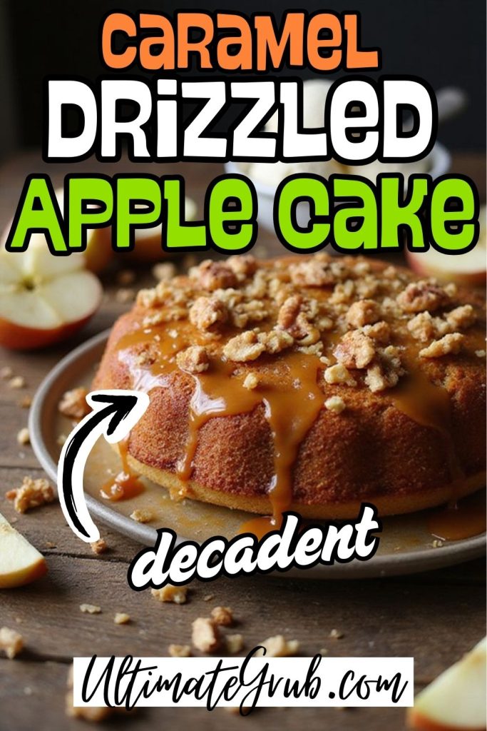 caramel apple cake