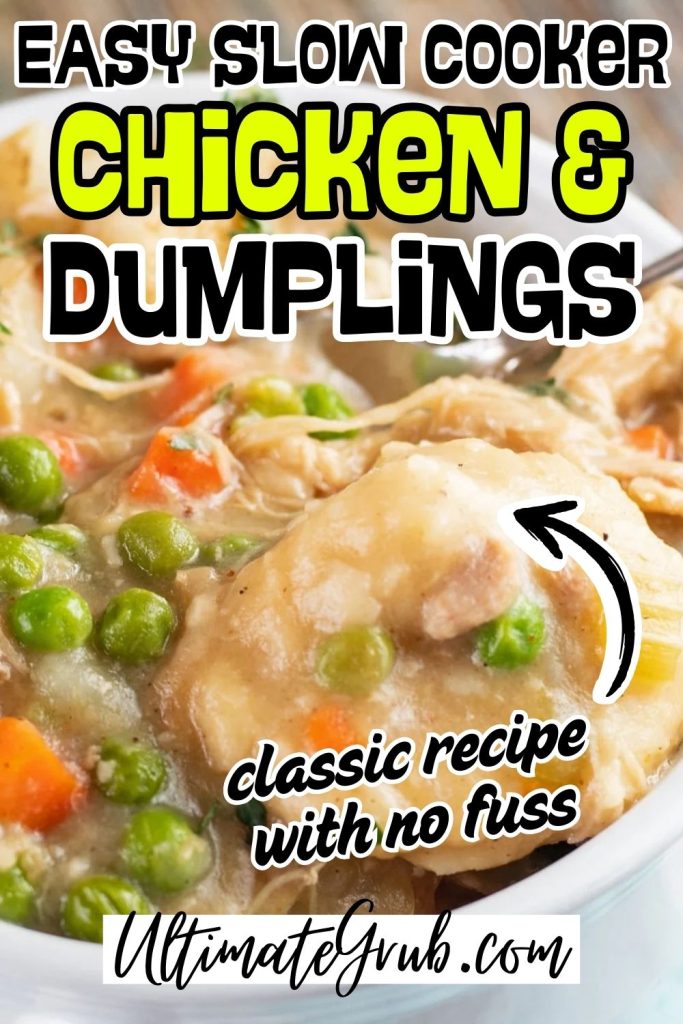 slow cooker chicken and dumplings, crockpot chicken and dumplings