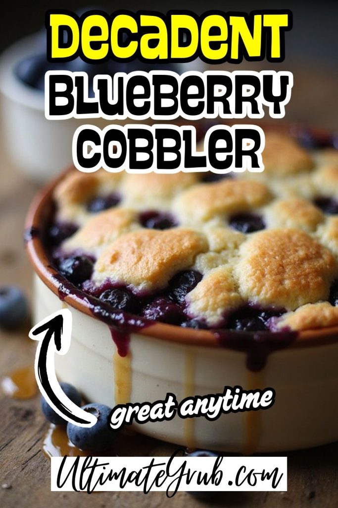 blueberry cobbler