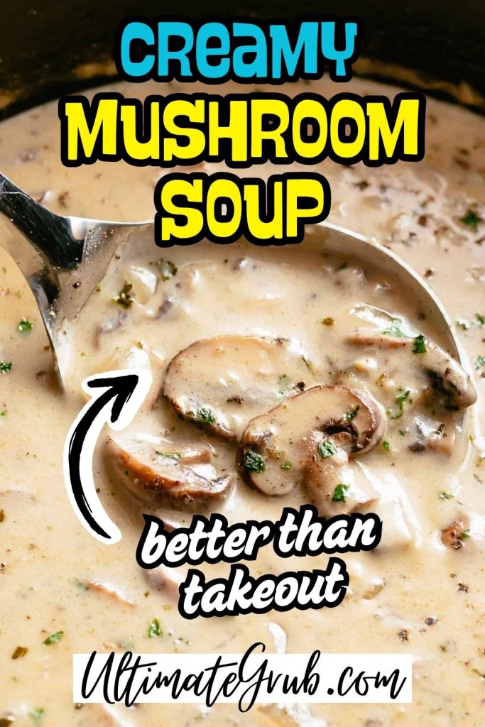 creamy mushroom soup