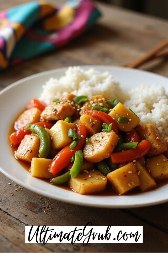 crockpot sweet and sour chicken