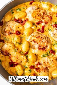 creamy chicken gnocchi