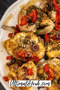 slow cooker mediterranean chicken