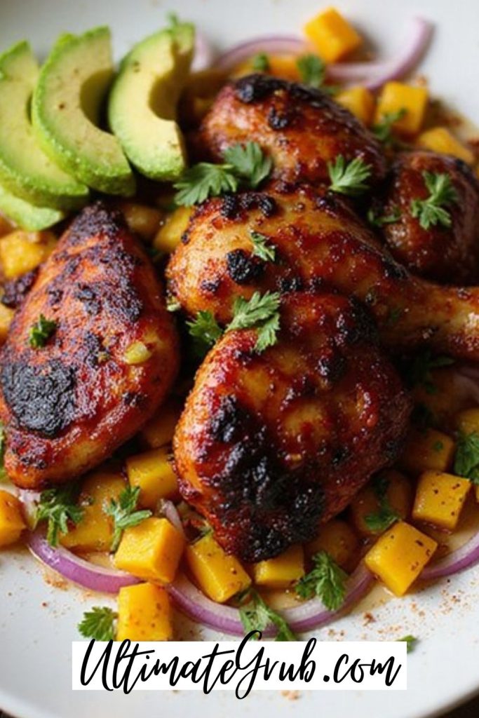 slow cooker jerk chicken