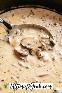 creamy mushroom soup