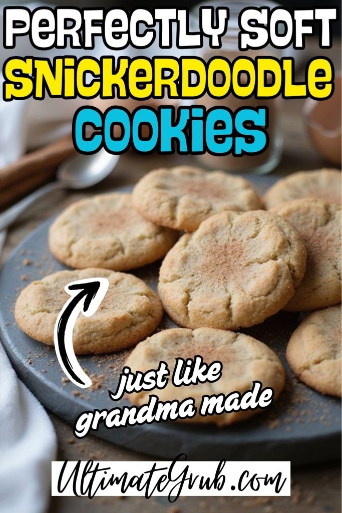 soft snickerdoodle cookies