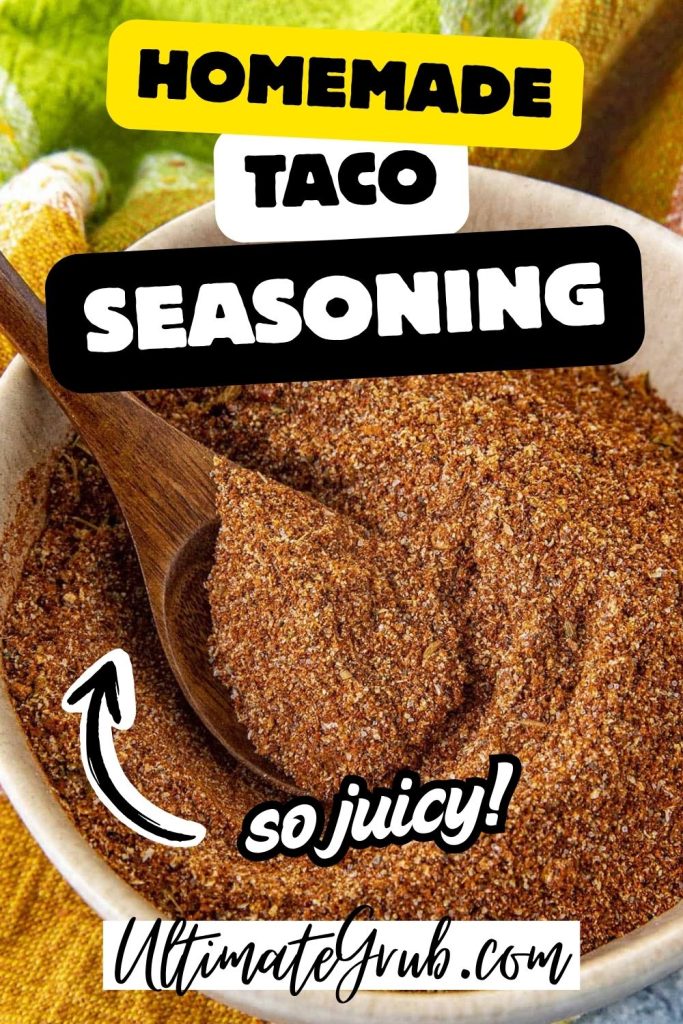homemade taco seasoning