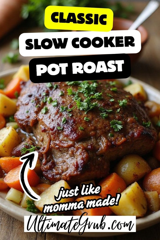 slow cooker pot roast