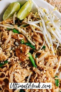 chicken pad thai, pad thai