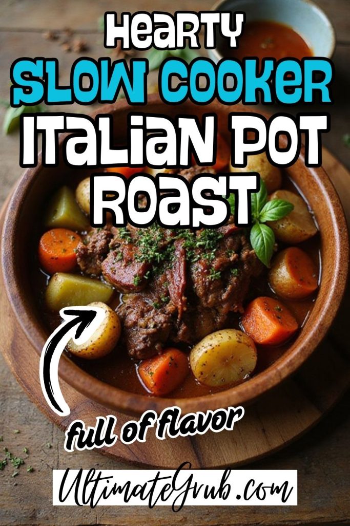 slow cooker italian pot roast