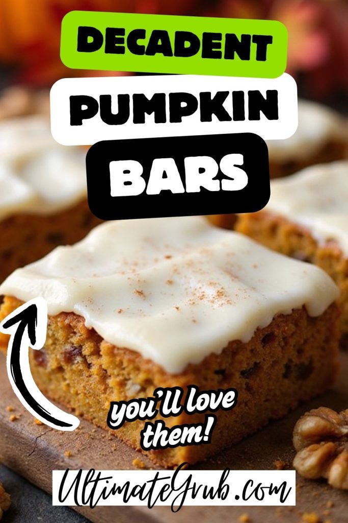 pumpkin bars