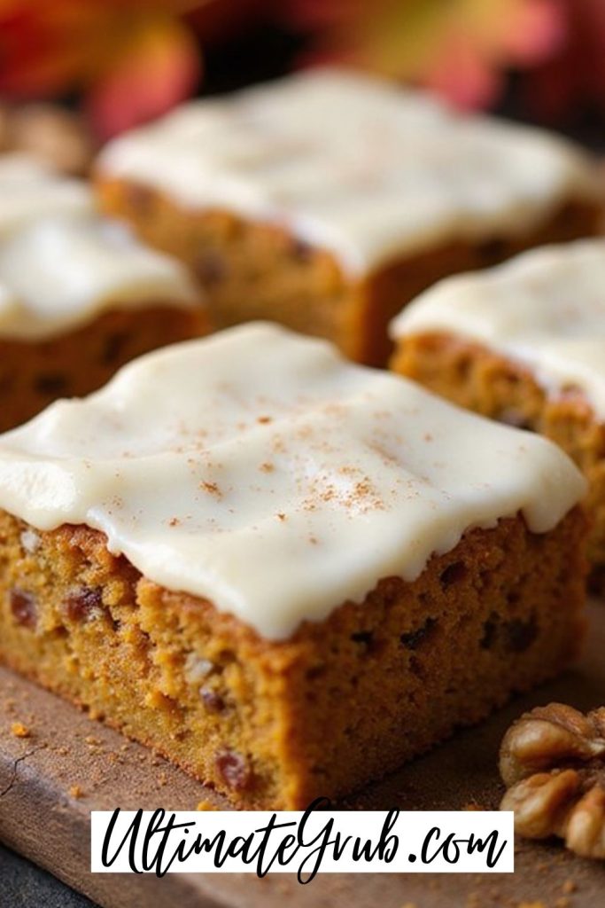 pumpkin bars