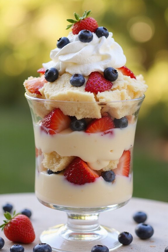 berry shortcake sundae delight