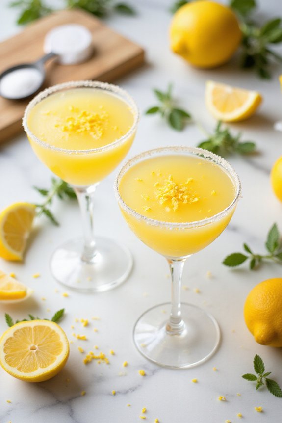 citrusy refreshing cocktail delight