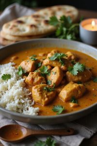 comforting spiced chicken dish