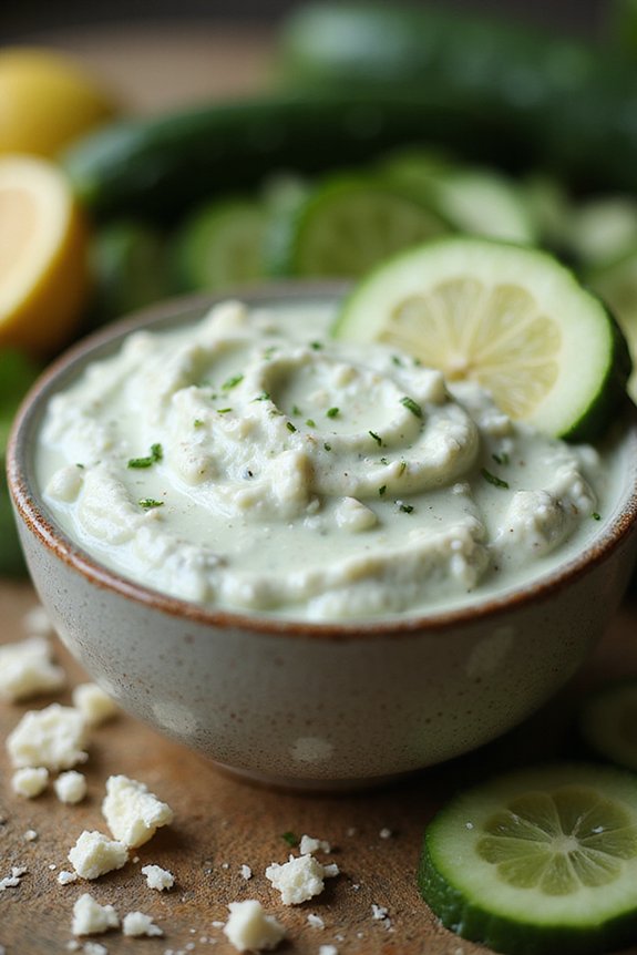 cool creamy tzatziki sauce