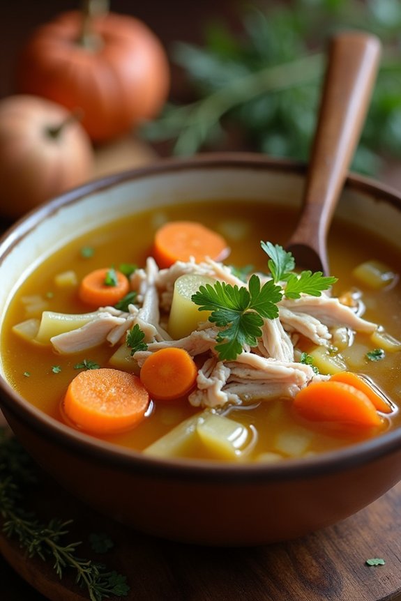 cozy turkey soup recipe
