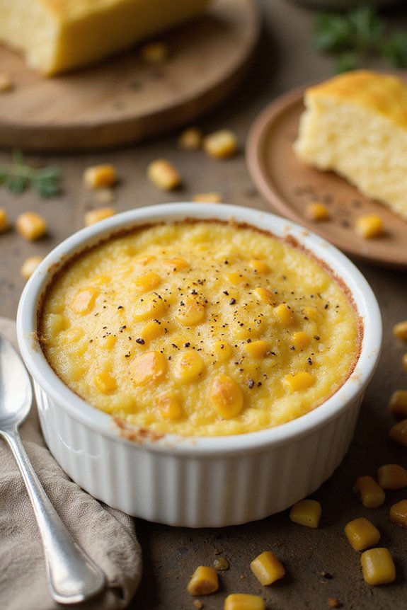creamy corn pudding recipe