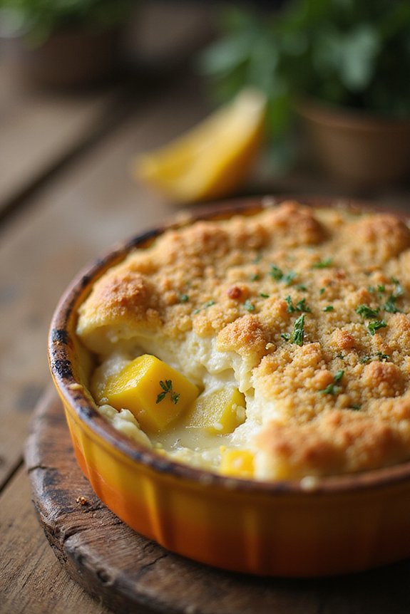 creamy squash casserole recipe