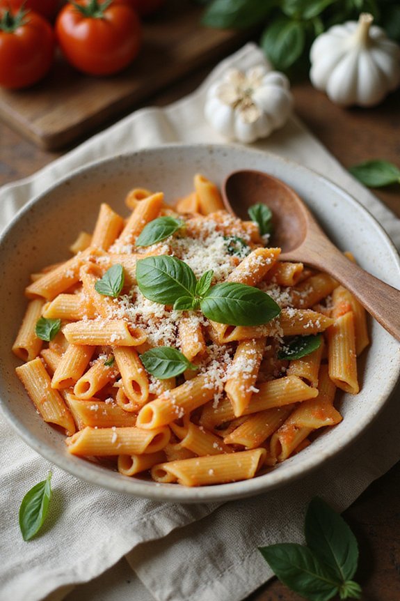 creamy tomato based pasta sauce