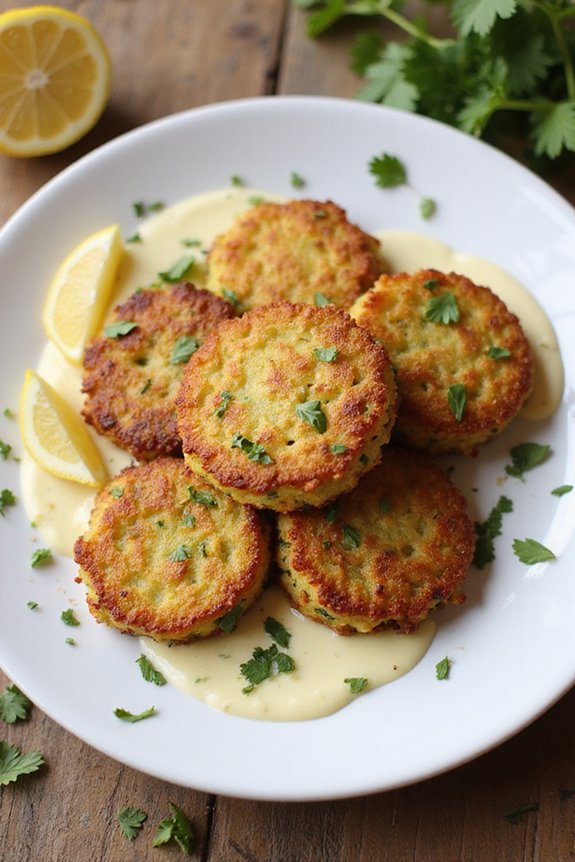 crispy zucchini fritters recipe