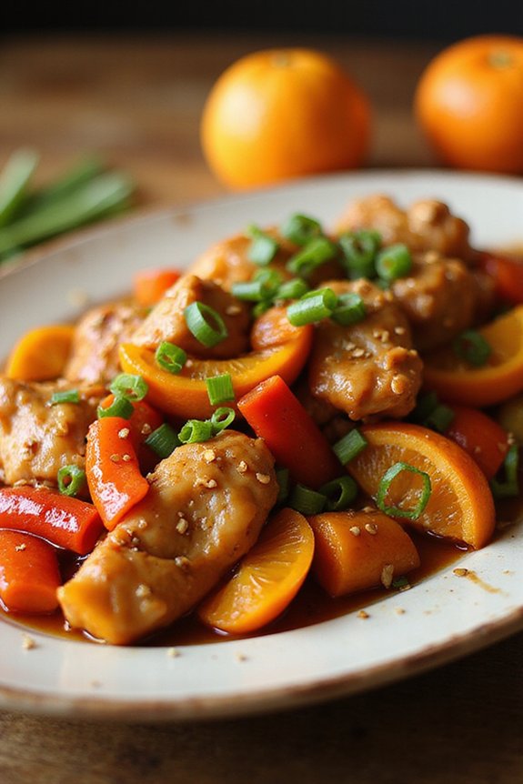 crockpot sweet orange chicken