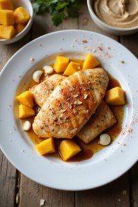 deliciously baked mahi mahi