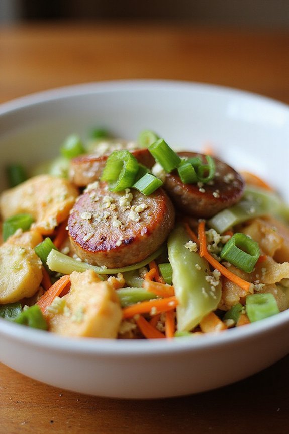 easy egg roll bowl recipe