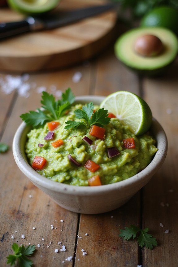fresh homemade guacamole recipe