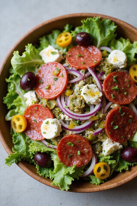 hearty antipasto salad recipe