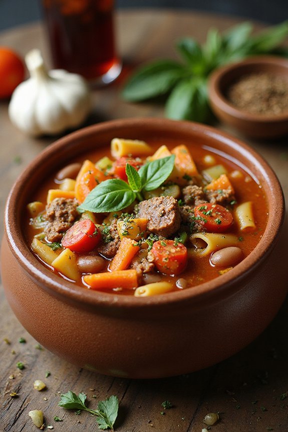 hearty pasta fagioli recipe
