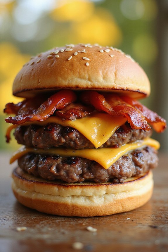 juicy bacon cheeseburger recipe