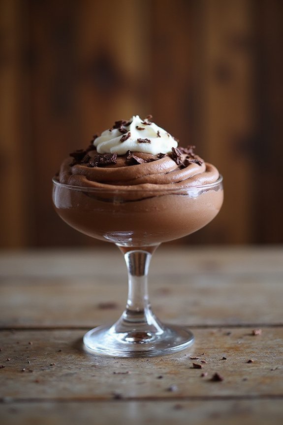 light chocolate mousse recipe