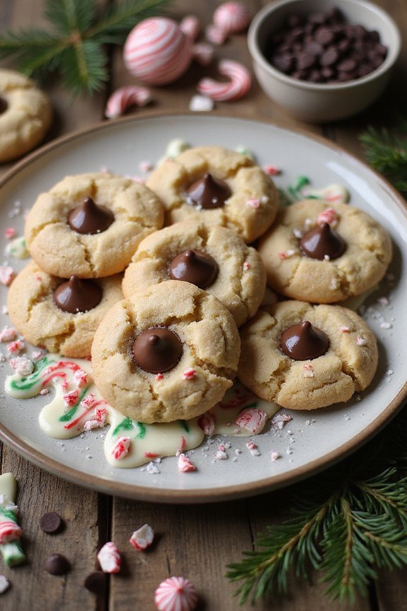 minty holiday cookie treat
