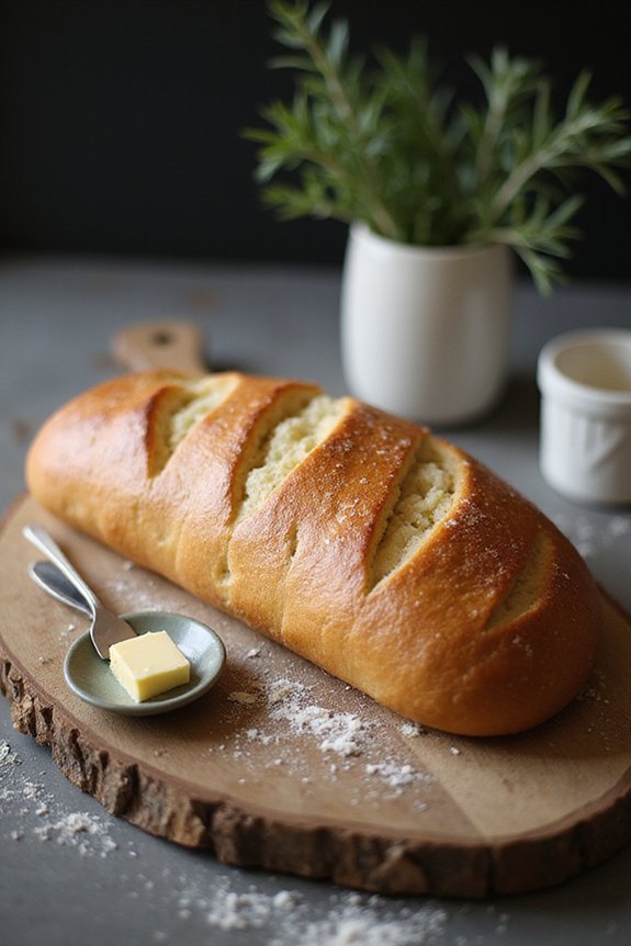 perfectly baked crunchy loaf
