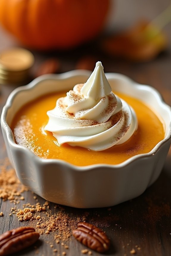 pumpkin pudding preparation steps