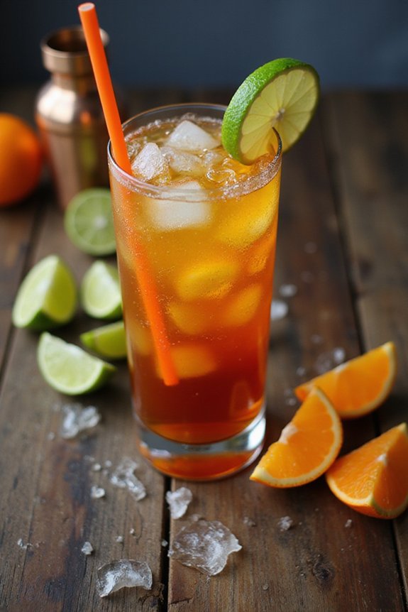 refreshing alcoholic cocktail blend