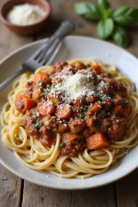 savory meat sauce recipe