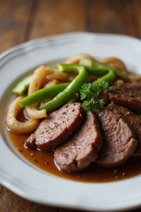 savory pepper steak recipe