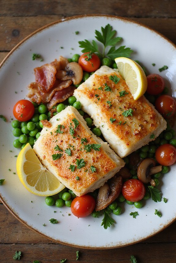 tender flaky baked fish