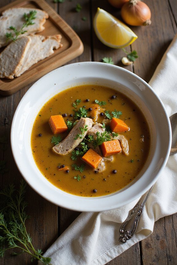 warm and comforting soup