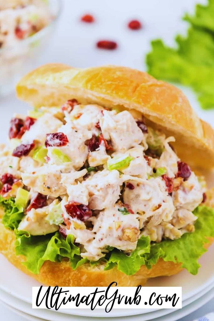 cranberry pecan chicken salad