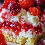 strawberry earthquake cake