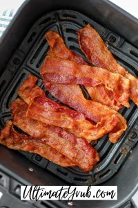air fryer bacon
