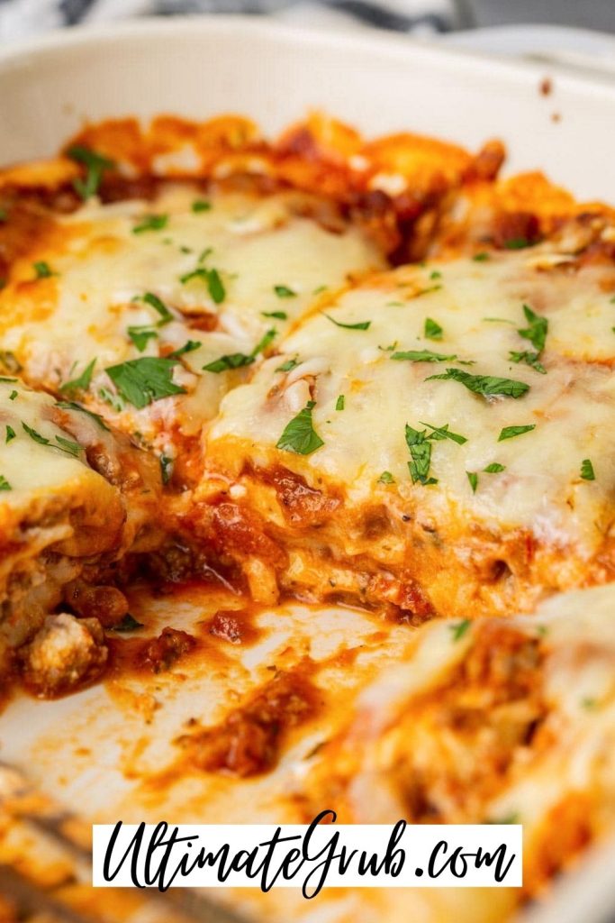 ravioli lasagna bake